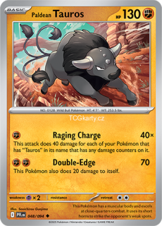 Paldean Tauros - Reverse Holo