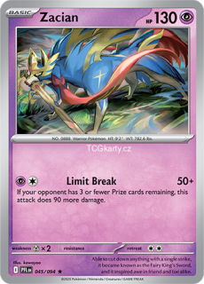 Zacian - Reverse Holo