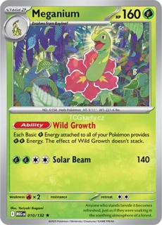 Meganium - Reverse Holo