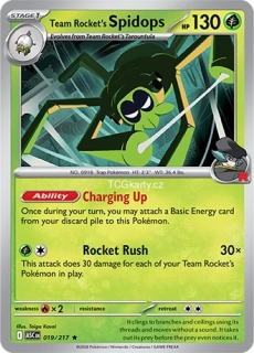 Team Rocket's Spidops - Holo