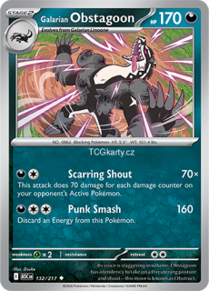 Galarian Obstagoon - Ball Pattern - RH
