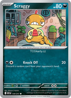Scraggy - Ball Pattern - RH