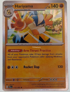 Hariyama Pal - Reverse Holo