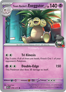 Team Rocket's Exeggutor - Energy Pattern - RH