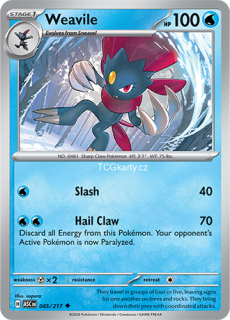Weavile - Ball Pattern - RH