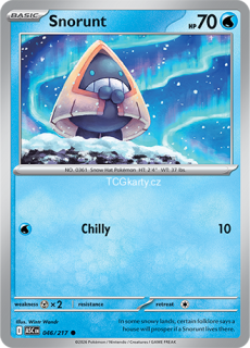 Snorunt - Ball Pattern - RH
