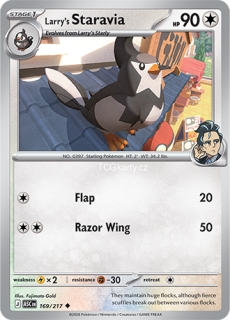 Larry's Staravia - Energy Pattern - RH