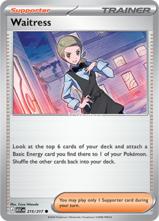 Waitress - Reverse Holo