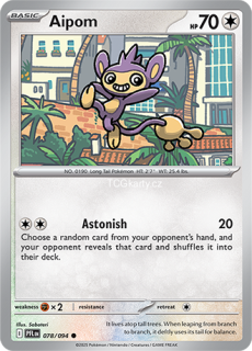 Aipom - Reverse Holo