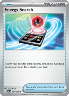 Energy Search - Reverse Holo