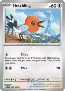 Fletchling - Reverse Holo