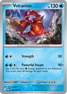 Volcanion - Reverse Holo