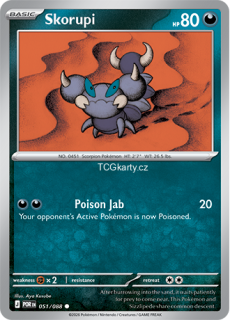 Skorupi - Reverse Holo