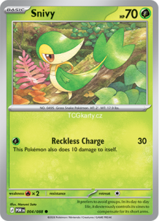 Snivy - Reverse Holo