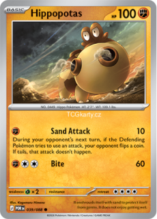 Hippopotas - Reverse Holo