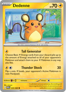 Dedenne- Reverse Holo
