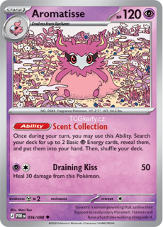 Aromatisse - Reverse Holo