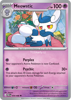 Meowstic - Reverse Holo