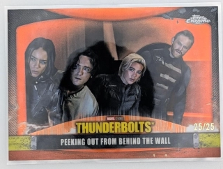 25/25 ThunderBolts - Peeking out from behind the wall#t*-17