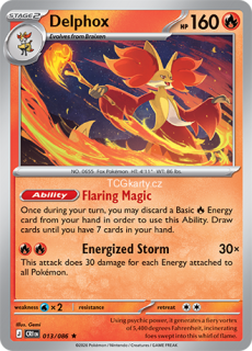 Delphox - Holo