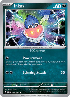 Inkay - Reverse Holo