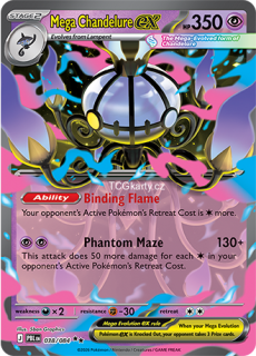 Mega chandelure Ex - Double Rare