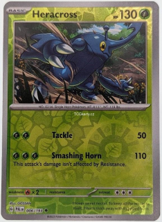 Heracross Pal - Reverse Holo