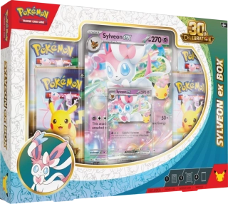 Pokémon TCG: 30th Celebration Sylveon ex Box
