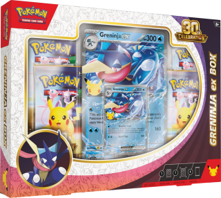 Pokémon TCG: 30th Celebration Greninja ex Box