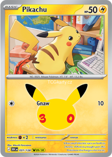 Pikachu - Rare Holo