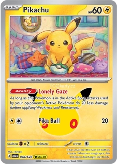 Pikachu - Rare Holo