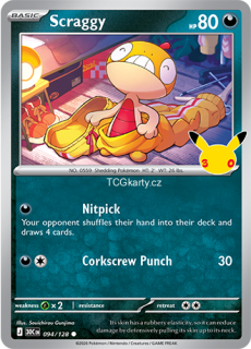 Scraggy - Holo