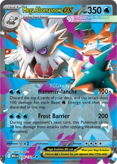 Mega Abomasnow Ex - Double Rare