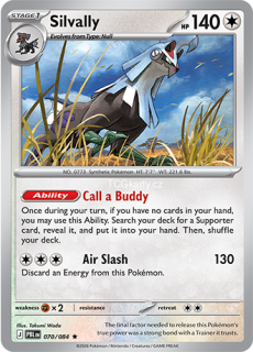 Silvally - Reverse Holo