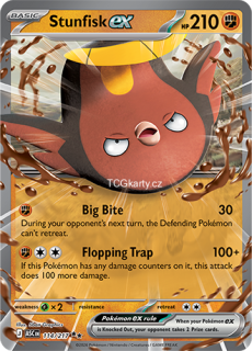 Stunfisk Ex - Double Rare