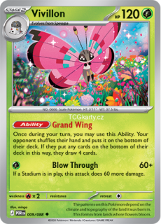 Vivillon - Reverse Holo