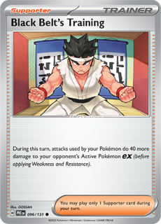 Black Belt's Training PRE - Reverse Holo