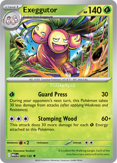Exeggutor - Reverse Holo