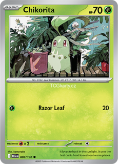 Chikorita - Reverse Holo