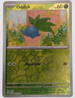 Oddish 151 - Reverse Holo
