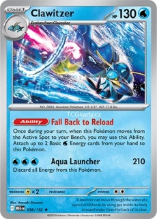 Clawitzer - Reverse Holo