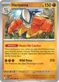 Hariyama - Holo