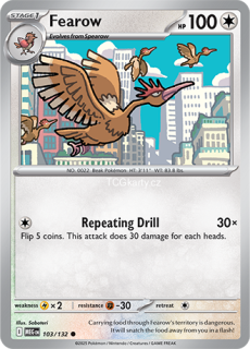 Fearow - Reverse Holo