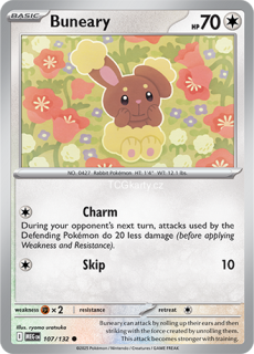 Buneary - Reverse Holo