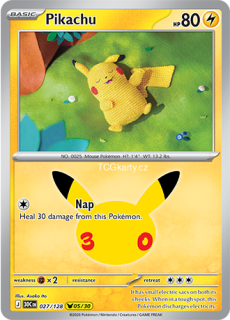 Pikachu - Rare Holo
