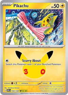 Pikachu - Rare Holo