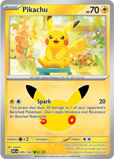 Pikachu - Rare Holo