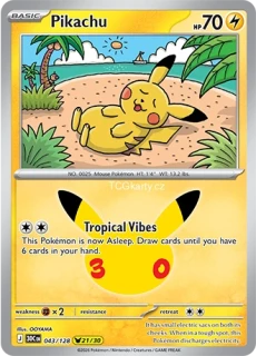 Pikachu - Rare Holo