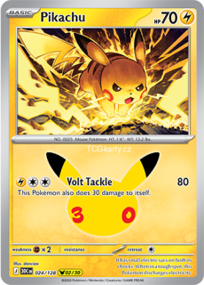 Pikachu - Rare Holo