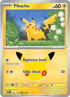 Pikachu - Rare Holo